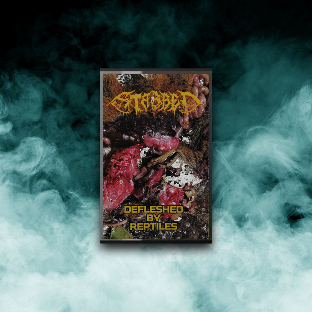 Stabbed - Defleshed by Reptiles (Tape)