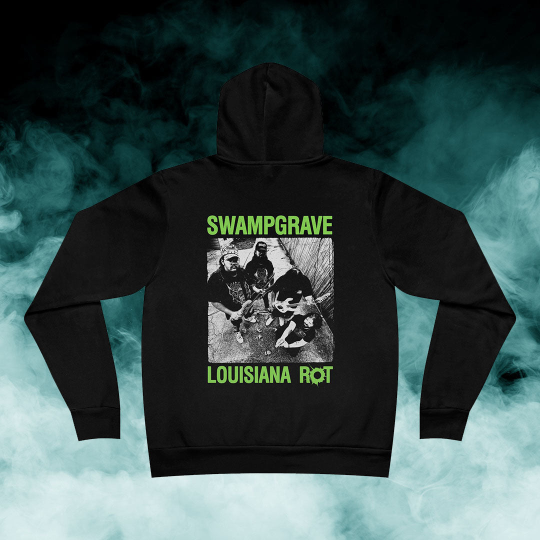 Swampgrave "Louisiana Rot" Fleece Pullover Hoodie (Merch)